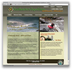 Southeastern Expeditions website